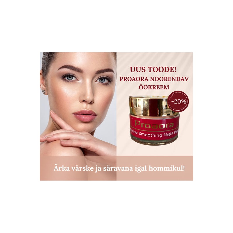 Intensive Smoothing Face Night Cream with Astaxanthin 50ml